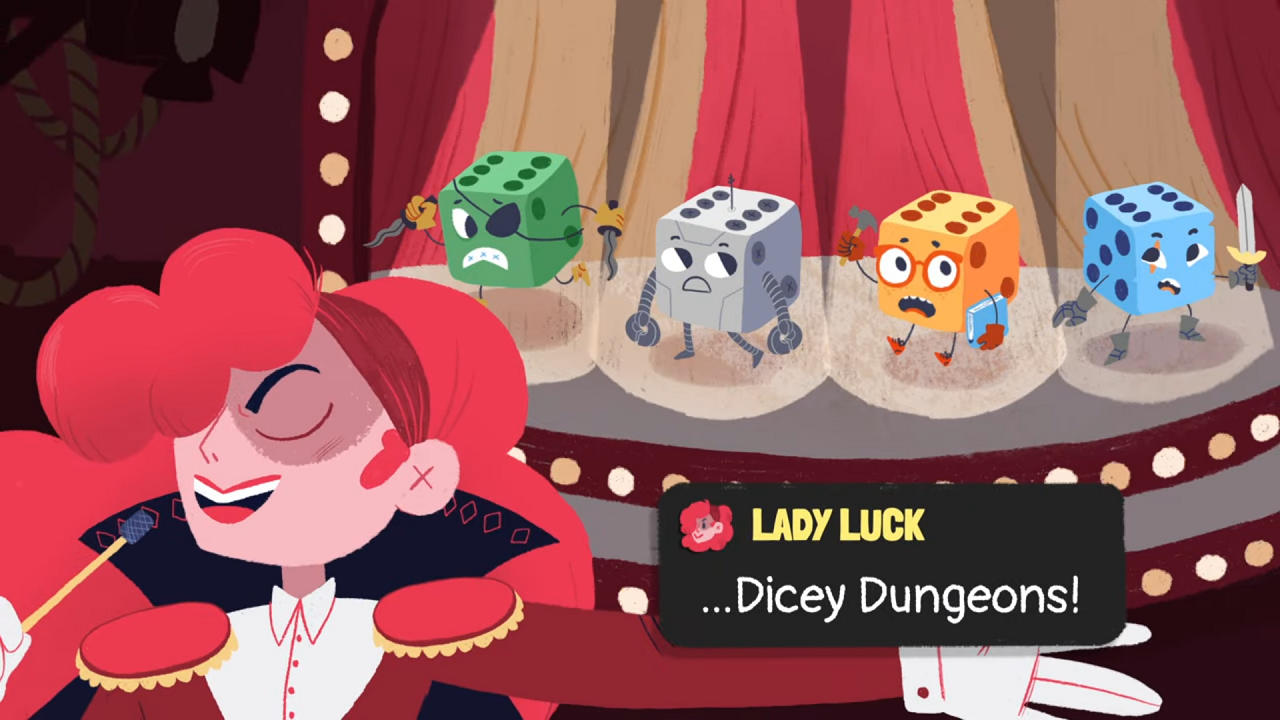 Dicey Dungeons のストーリーが面白そうなので日本語化を待ち続ける 体はゲームで出来ている